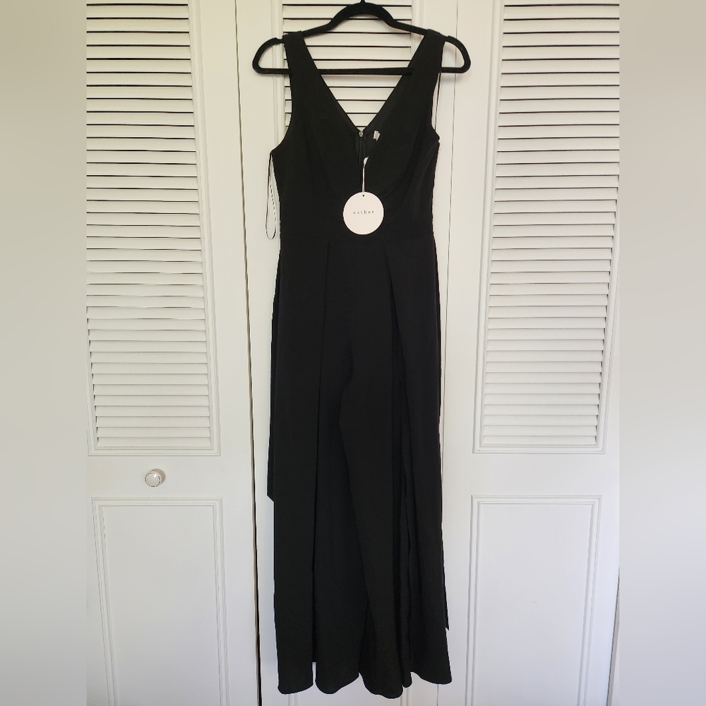 Esther and Co. Kingdom Jumpsuit - Black